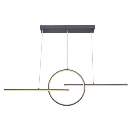 Globo - Himmennettävä LED-kattokruunu narussa LED/50W/230V + kauko-ohjaus