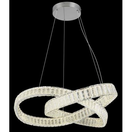 Globo - LED himmennettävä kattokruunu johdolla LED/110W/230V 2700-6000K halkaisija 78 cm + kaukosäädin