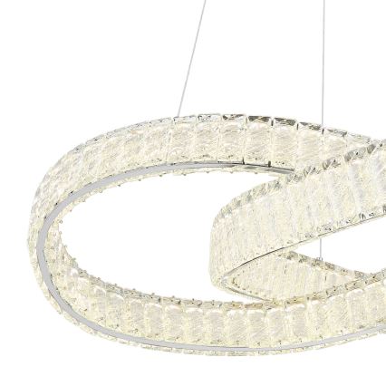 Globo - LED himmennettävä kattokruunu johdolla LED/110W/230V 2700-6000K halkaisija 78 cm + kaukosäädin