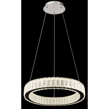 Globo - LED himmennettävä kattokruunu köydellä LED/50W/230V 2700-6000K halkaisija 50 cm + kaukosäädin