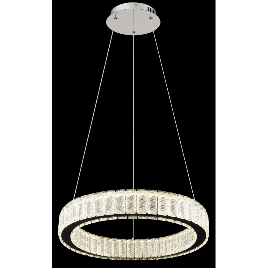 Globo - LED himmennettävä kattokruunu köydellä LED/50W/230V 2700-6000K halkaisija 50 cm + kaukosäädin