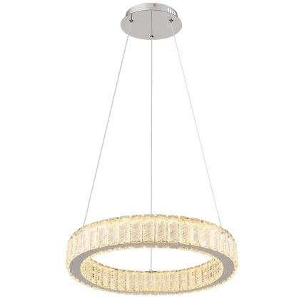 Globo - LED himmennettävä kattokruunu köydellä LED/50W/230V 2700-6000K halkaisija 50 cm + kaukosäädin