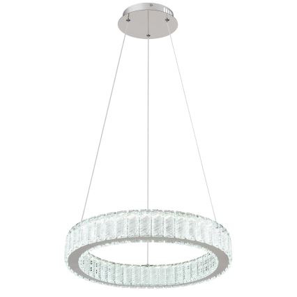 Globo - LED himmennettävä kattokruunu köydellä LED/50W/230V 2700-6000K halkaisija 50 cm + kaukosäädin