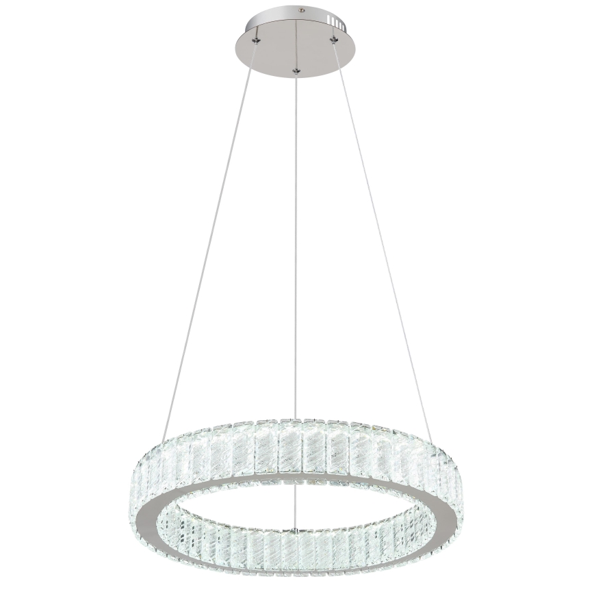Globo - LED himmennettävä kattokruunu köydellä LED/50W/230V 2700-6000K halkaisija 50 cm + kaukosäädin