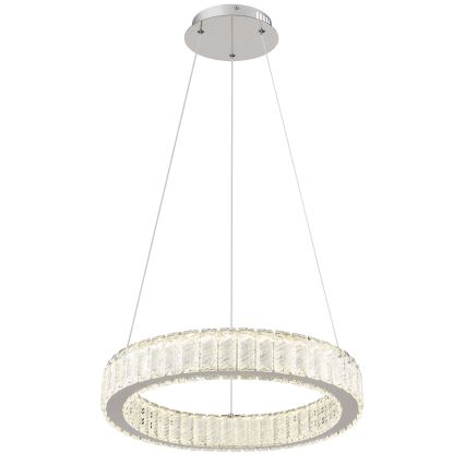Globo - LED himmennettävä kattokruunu köydellä LED/50W/230V 2700-6000K halkaisija 50 cm + kaukosäädin