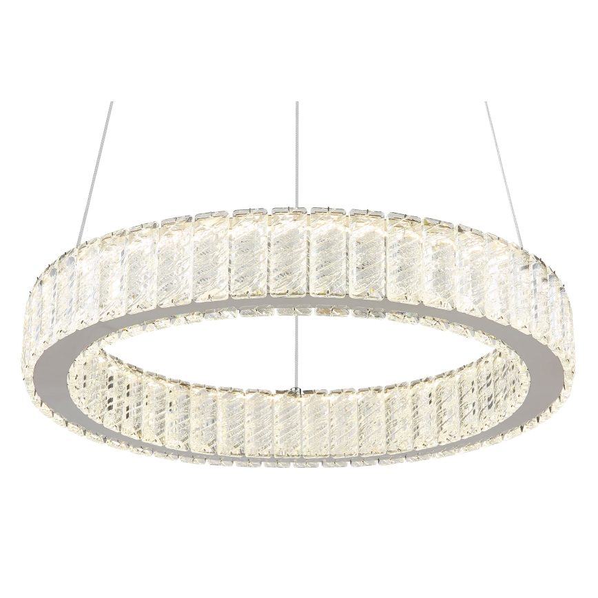 Globo - LED himmennettävä kattokruunu köydellä LED/50W/230V 2700-6000K halkaisija 50 cm + kaukosäädin