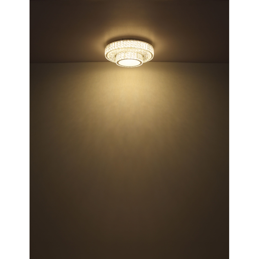 Globo - LED himmennettävä kattovalaisin LED/50W/230V 2700-6000K halkaisija 50 cm + kaukosäädin