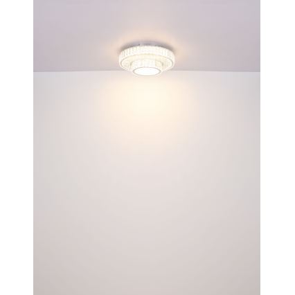 Globo - LED himmennettävä kattovalaisin LED/50W/230V 2700-6000K halkaisija 50 cm + kaukosäädin