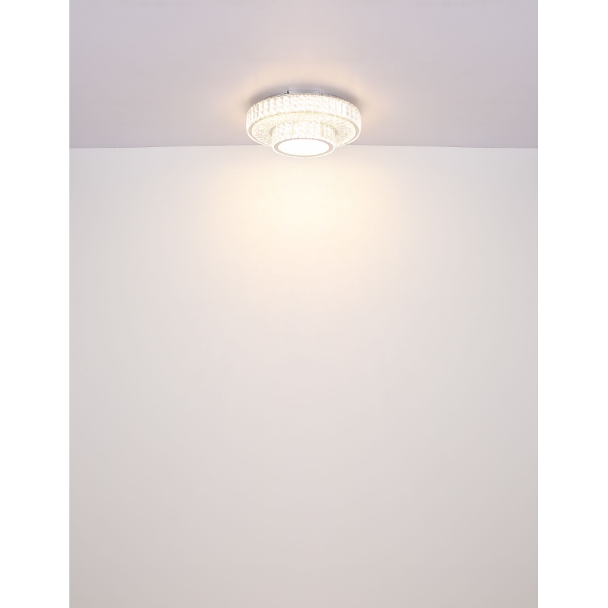 Globo - LED himmennettävä kattovalaisin LED/50W/230V 2700-6000K halkaisija 50 cm + kaukosäädin