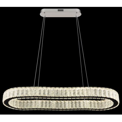 Globo - LED himmennettävä kattokruunu johdolla LED/58W/230V 2700-6000K + kaukosäädin