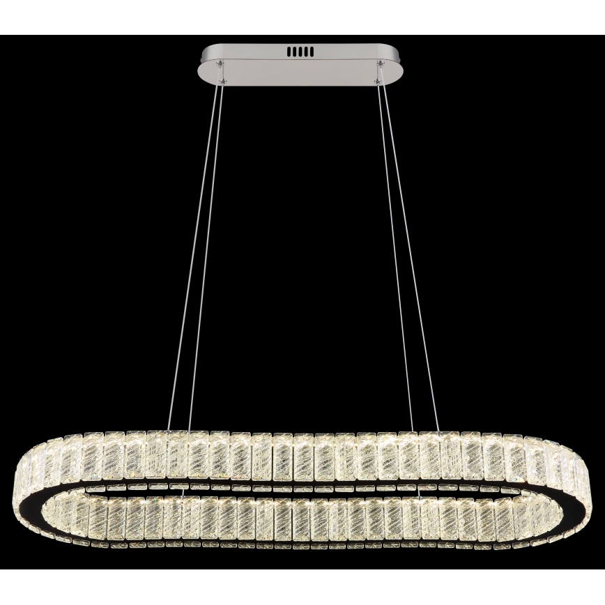 Globo - LED himmennettävä kattokruunu johdolla LED/58W/230V 2700-6000K + kaukosäädin