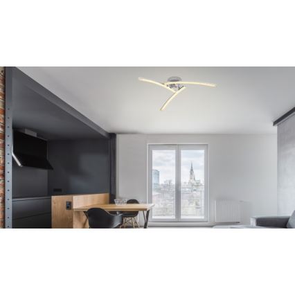 Globo - LED Kylpyhuone pinta-asetettava kattokruunu 3xLED/6W/230V IP44