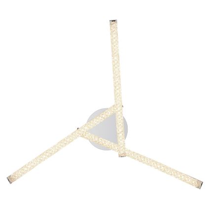 Globo - LED Kylpyhuone pinta-asetettava kattokruunu 3xLED/6W/230V IP44