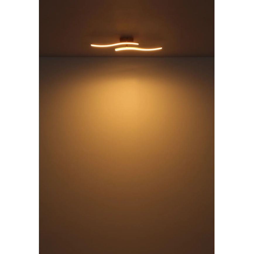 Globo - Kiinteä LED-kattokruunu LED/12W/230V 3000K oranssi