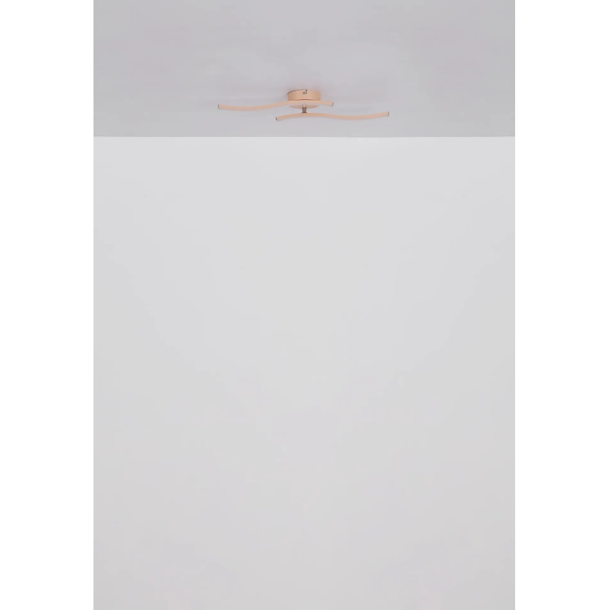 Globo - Kiinteä LED-kattokruunu LED/12W/230V 3000K oranssi