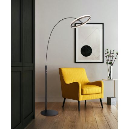 Globo - LED-himmennettävä, kosketustoiminnolla varustettu lattiavalaisin LED/24W/230V 3000/4000/6000K