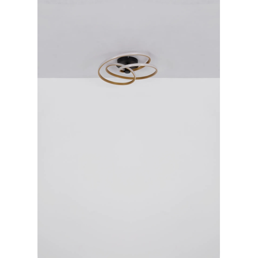 Globo - Kiinteä LED-kattokruunu LED/40W/230V 3000K kulta/musta