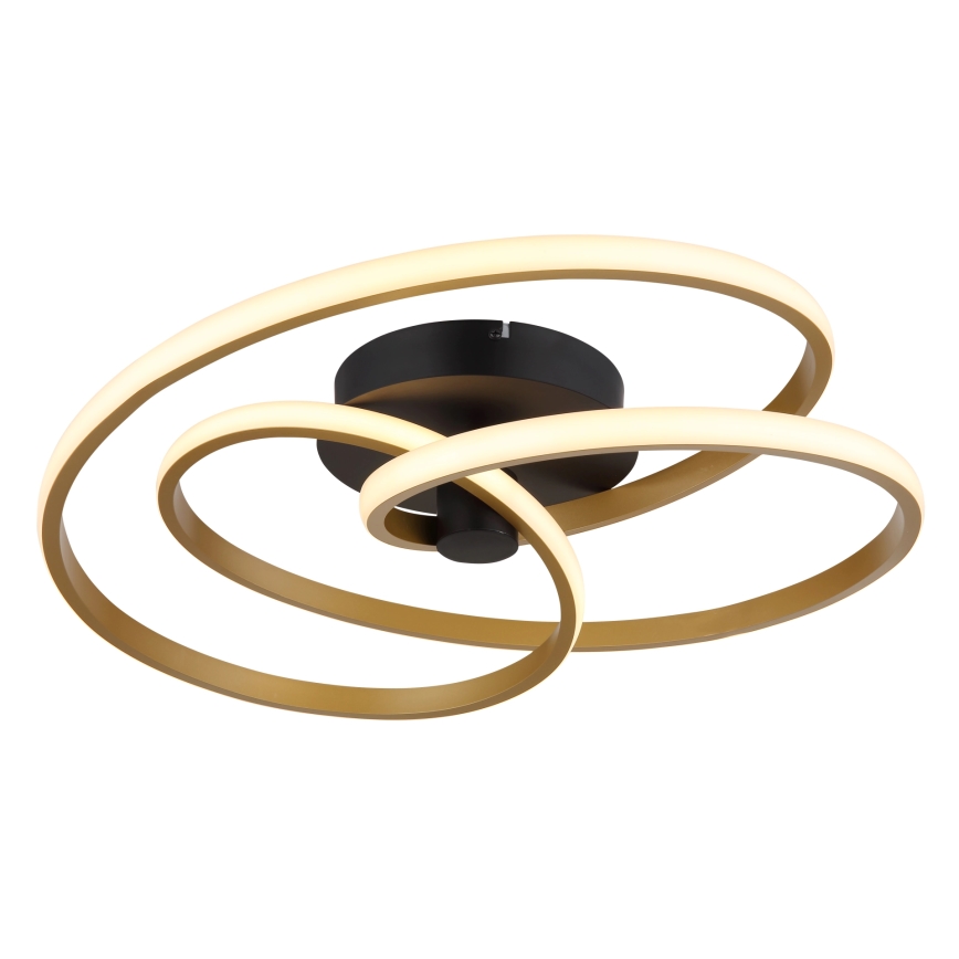 Globo - Kiinteä LED-kattokruunu LED/40W/230V 3000K kulta/musta