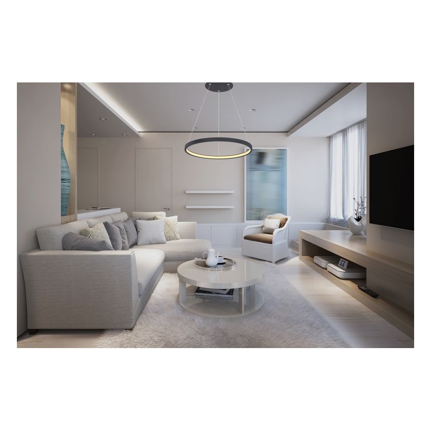 Globo - LED-kattokruunu johdossa LED/19W/230V