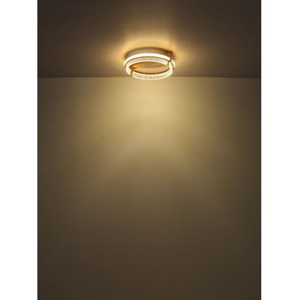 Globo - LED himmennettävä kristallikatto-valaisin LED/36W/230V 2700K-6000K + kaukosäädin