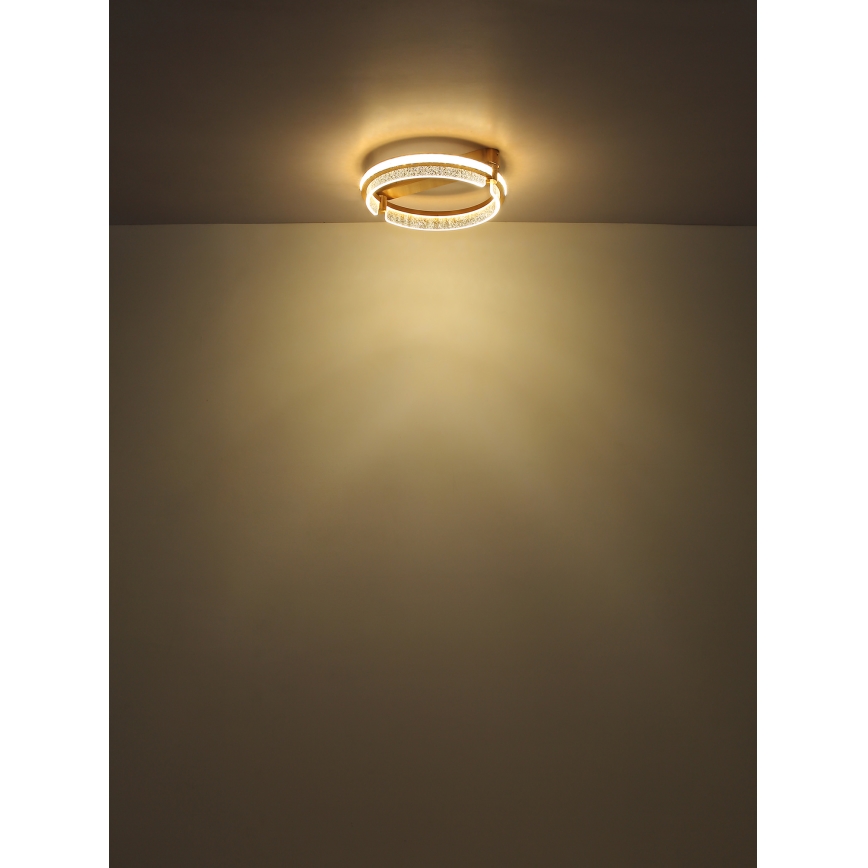 Globo - LED himmennettävä kristallikatto-valaisin LED/36W/230V 2700K-6000K + kaukosäädin