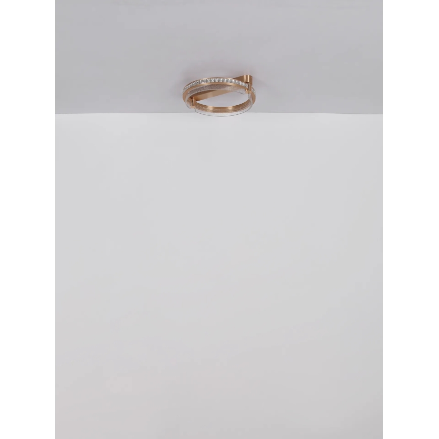 Globo - LED himmennettävä kristallikatto-valaisin LED/36W/230V 2700K-6000K + kaukosäädin