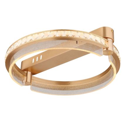 Globo - LED himmennettävä kristallikatto-valaisin LED/36W/230V 2700K-6000K + kaukosäädin