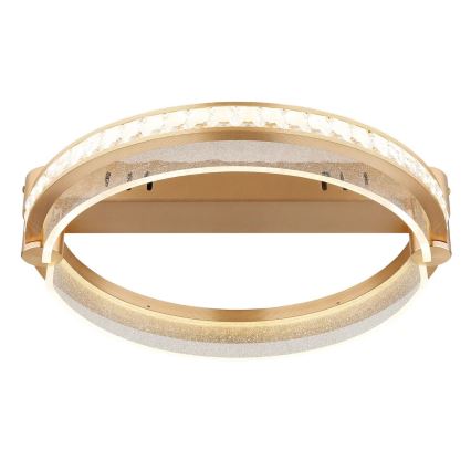 Globo - LED himmennettävä kristallikatto-valaisin LED/36W/230V 2700K-6000K + kaukosäädin