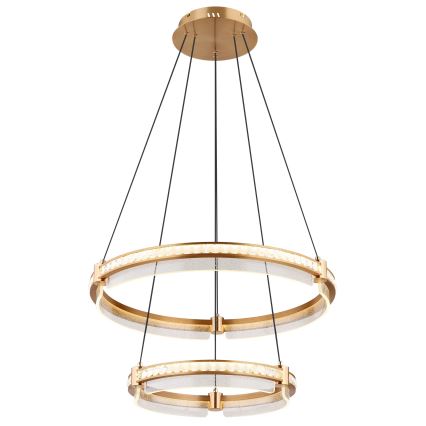 Globo - LED himmennettävä kristallikruunu johdolla LED/78W/230V 2700K-6000K + kaukosäädin