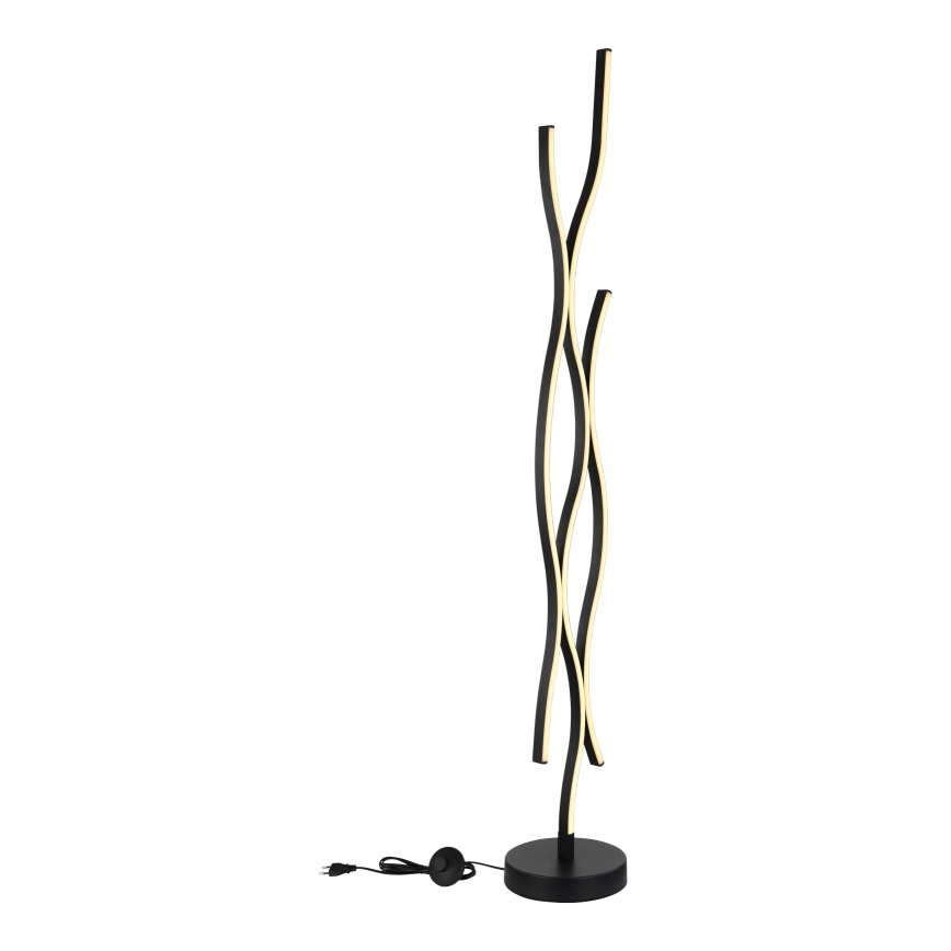 Globo - LED-lattiavalaisin LED/28W/230V 3000K musta