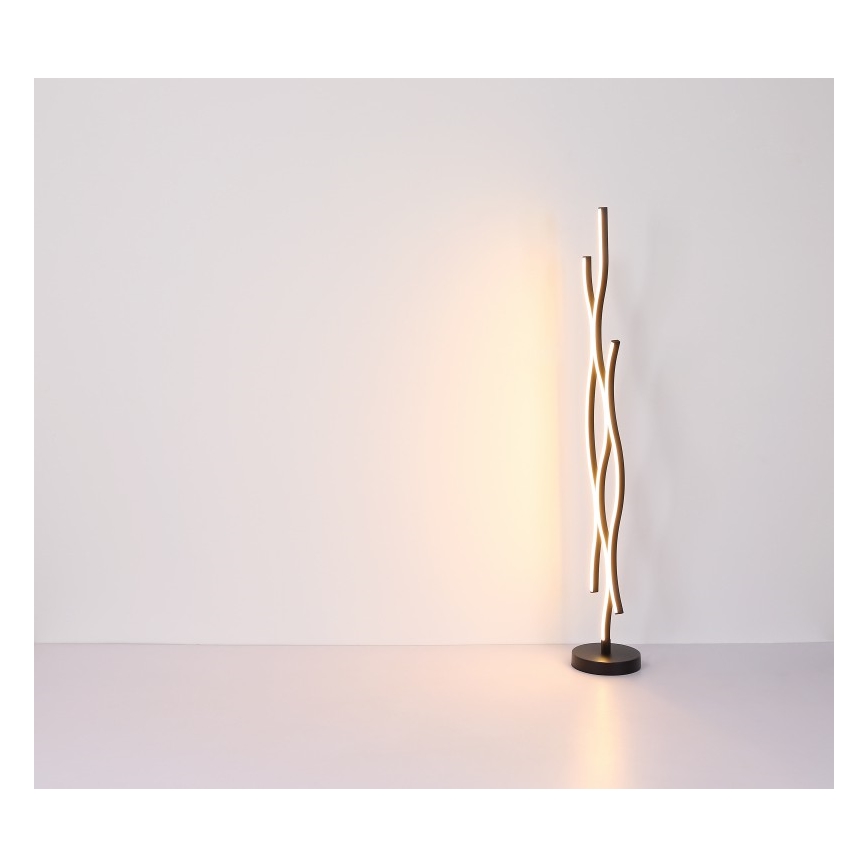 Globo - LED-lattiavalaisin LED/28W/230V 3000K musta