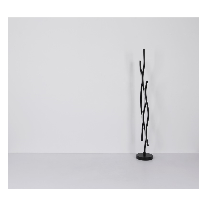 Globo - LED-lattiavalaisin LED/28W/230V 3000K musta/kulta