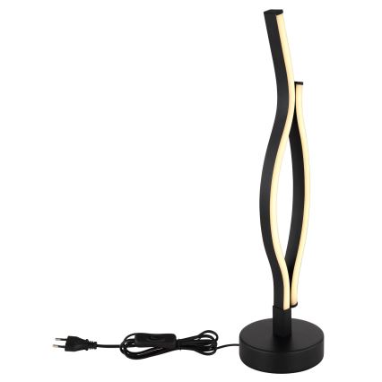 Globo - LED-pöytävalaisin LED/12W/230V musta