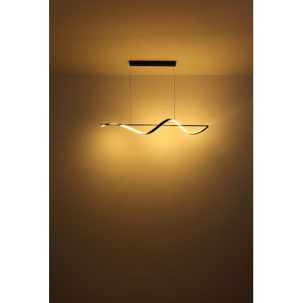 Globo - LED-kattokruunu johdossa LED/24W/230V 3000K musta