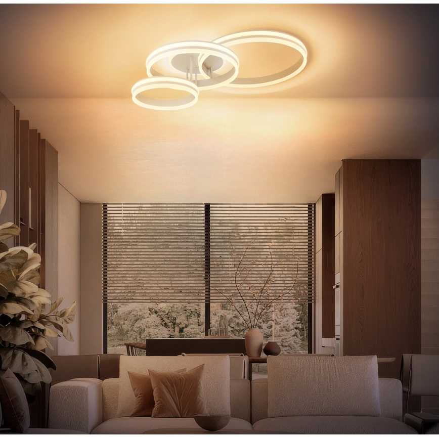 Globo - LED himmennettävä kattovalaisin LED/72W/230V 3000K 79,5x50 cm