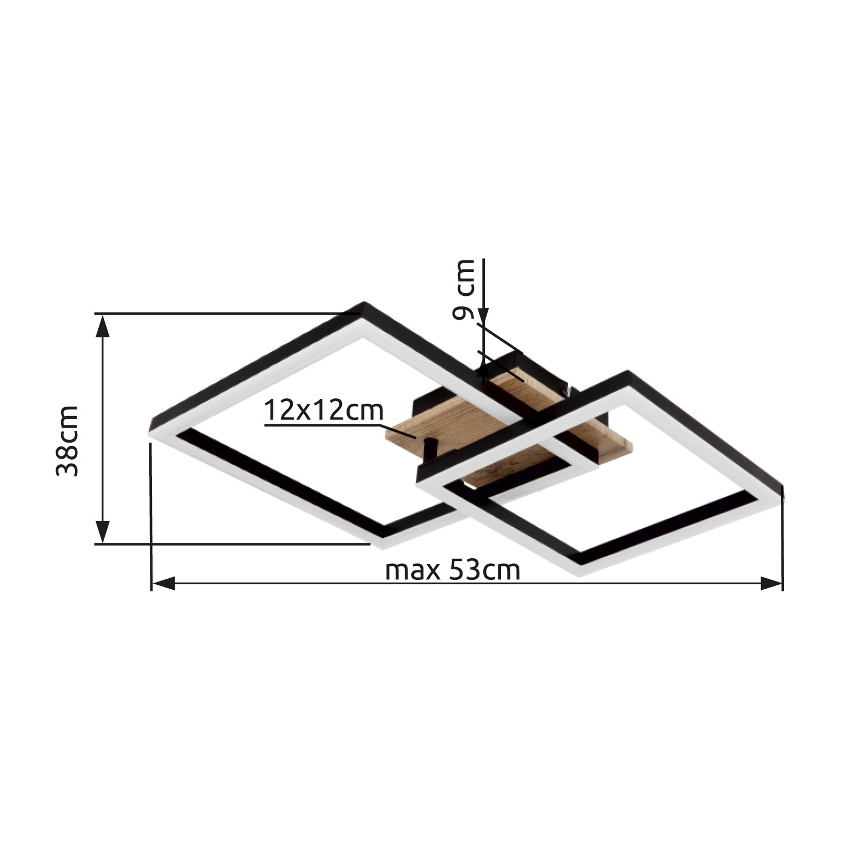 Globo - LED-kattovalaisin LED/18W/230V 3000K