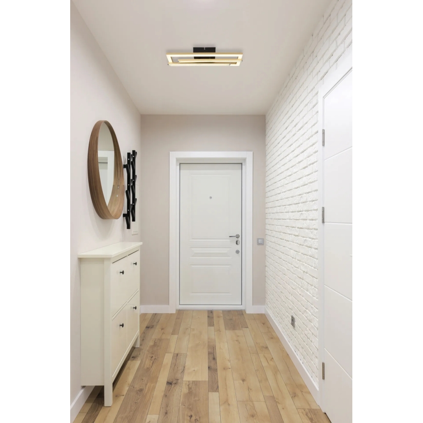 Globo - LED-kattovalaisin LED/24W/230V 4000K kulta