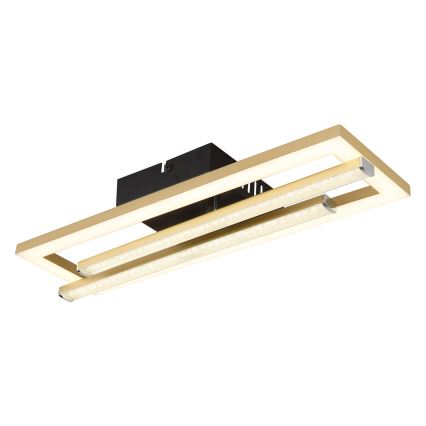 Globo - LED-kattovalaisin LED/24W/230V 4000K kulta