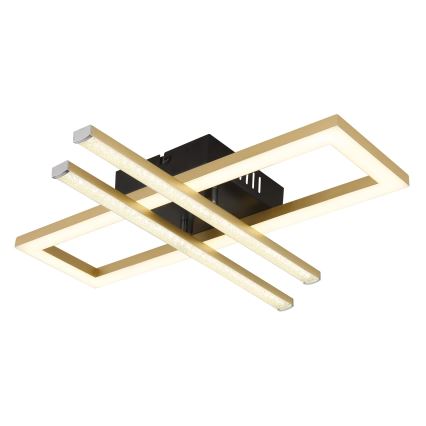 Globo - LED-kattovalaisin LED/24W/230V 4000K kulta