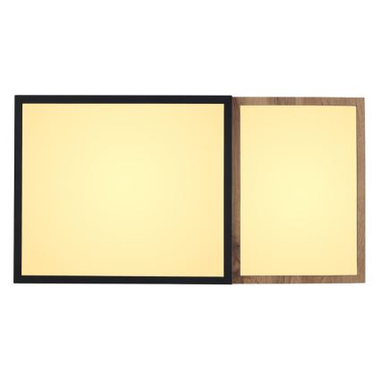 Globo 67286-30 - GUNDI LED-kattovalaisin LED/30W/230V 35x65 cm ruskea/musta