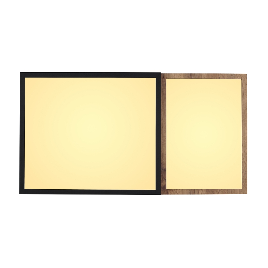 Globo 67286-30 - GUNDI LED-kattovalaisin LED/30W/230V 35x65 cm ruskea/musta