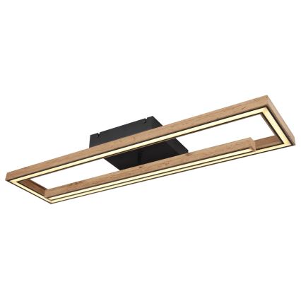 Globo 67287D1 - LED-kattovalaisin MANDERA LED/36W/230V 20x80 cm ruskea