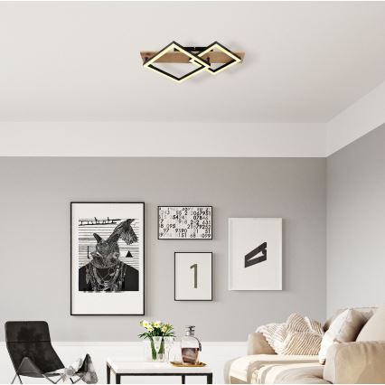 Globo - LED-kattovalaisin LED/18W/230V