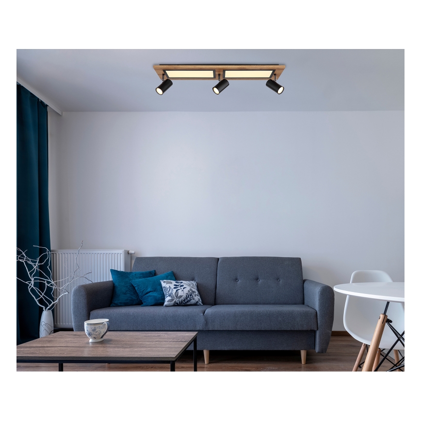 Globo - LED-kohdevalaisin LED/24W/230V + 3xGU10/5W