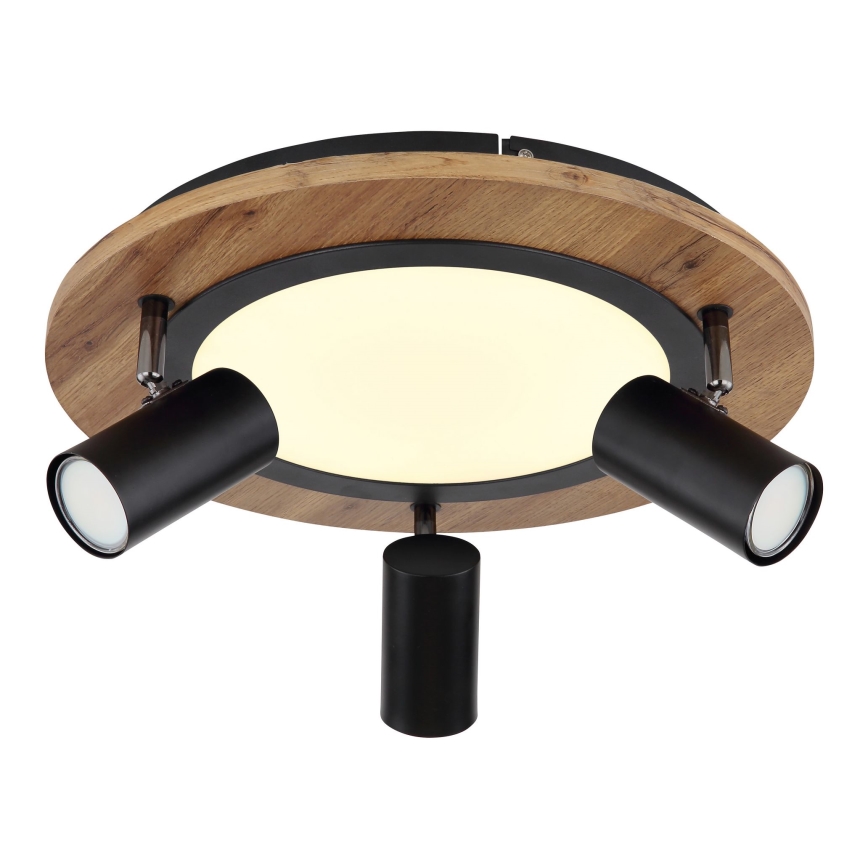 Globo - LED-kohdevalaisin 3xGU10/5W/230V + LED/15W/230V