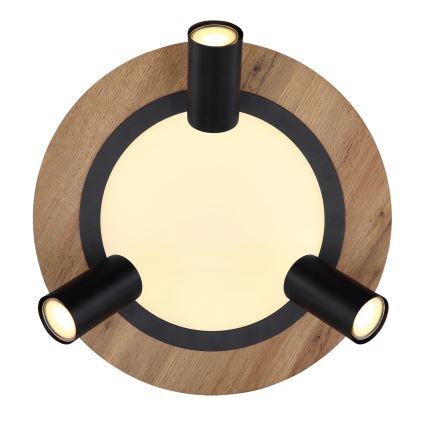 Globo - LED-kohdevalaisin 3xGU10/5W/230V + LED/15W/230V