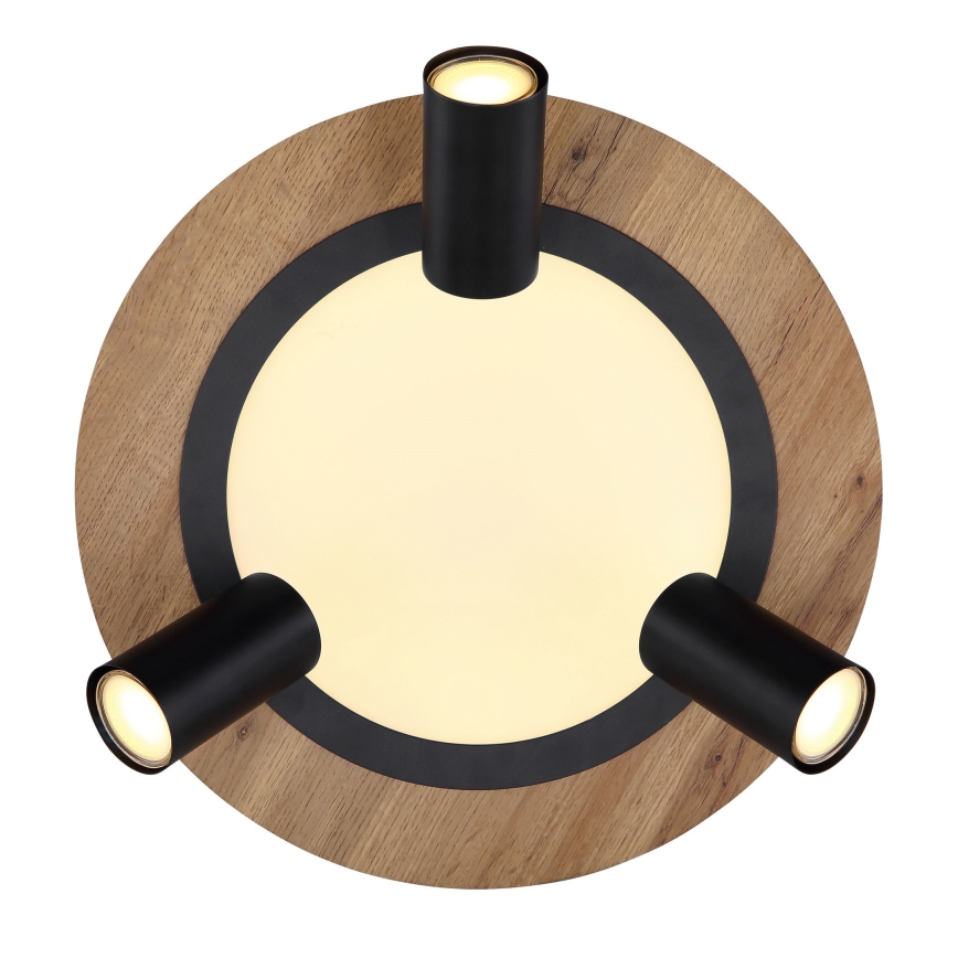 Globo - LED-kohdevalaisin 3xGU10/5W/230V + LED/15W/230V