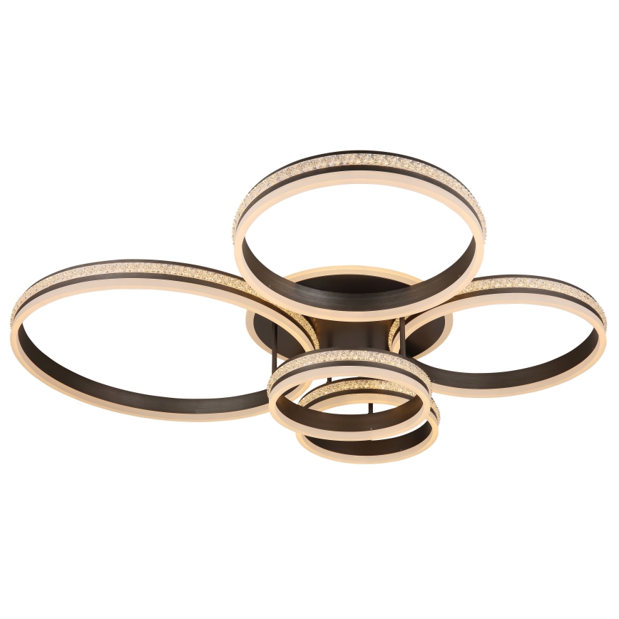 Globo - Himmennettävä LED-kattovalaisin LED/120W/230V 2700K-6000K + kauko-ohjaus