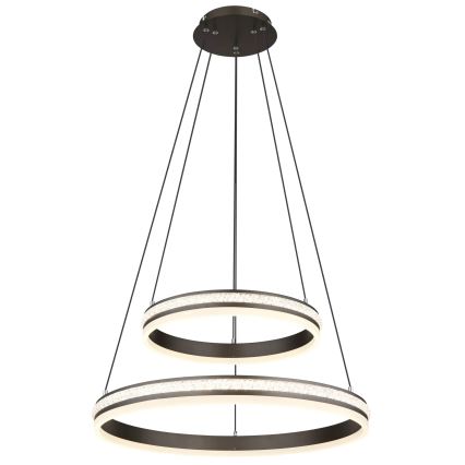 Globo - Himmennettävä LED-kattokruunu johdossa LED/60W/230V 2700K-6000K + kauko-ohjaus