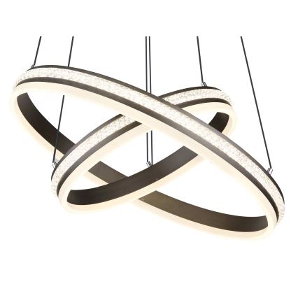 Globo - Himmennettävä LED-kattokruunu johdossa LED/60W/230V 2700K-6000K + kauko-ohjaus